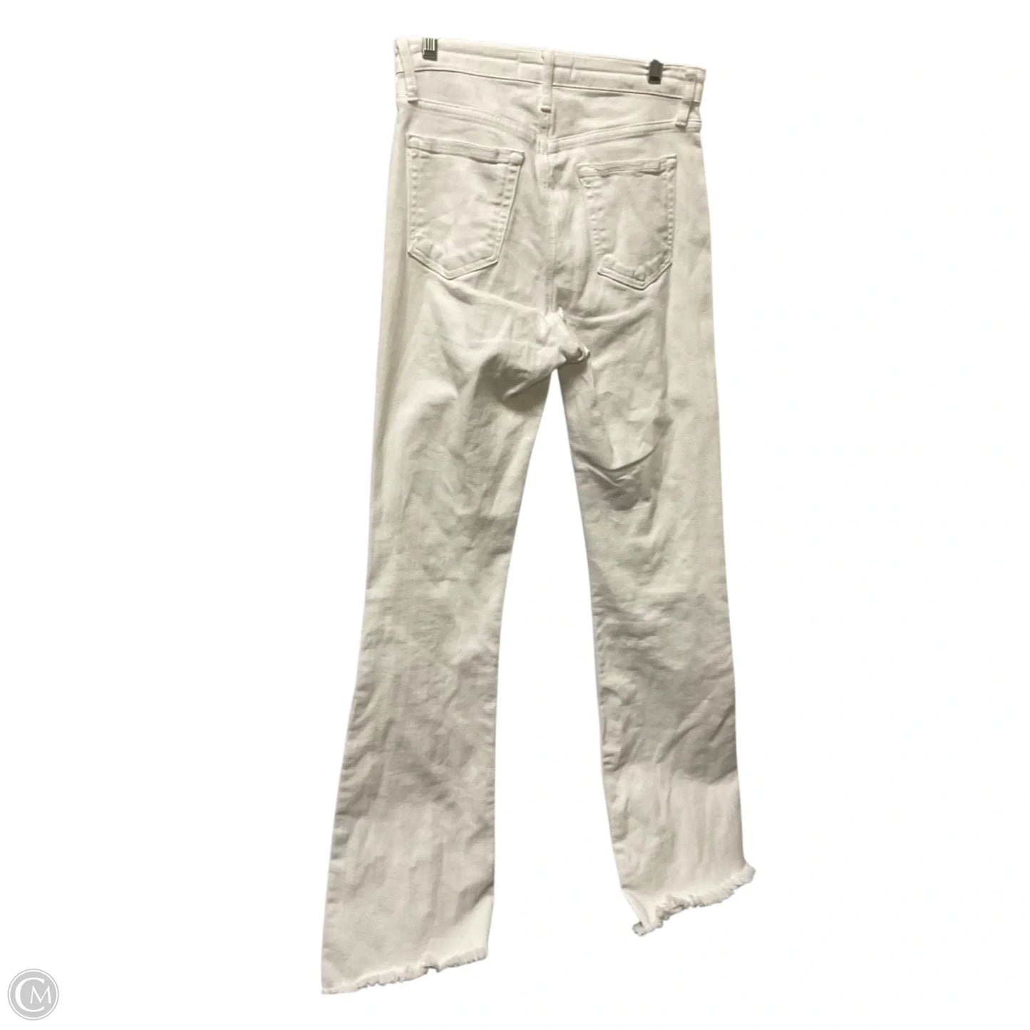 Jeans Flared By Just Black In White, Size: 6