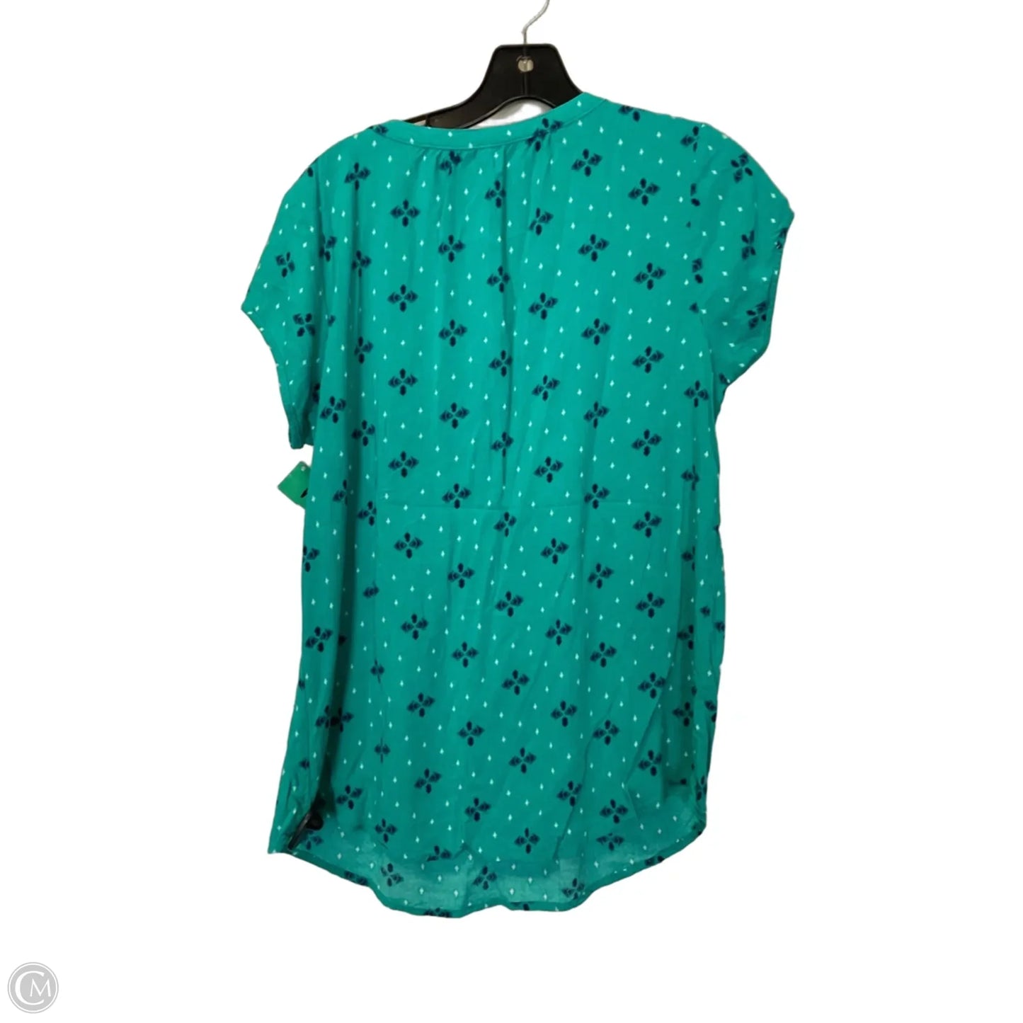 Top Short Sleeve Basic By Sonoma In Blue, Size: S