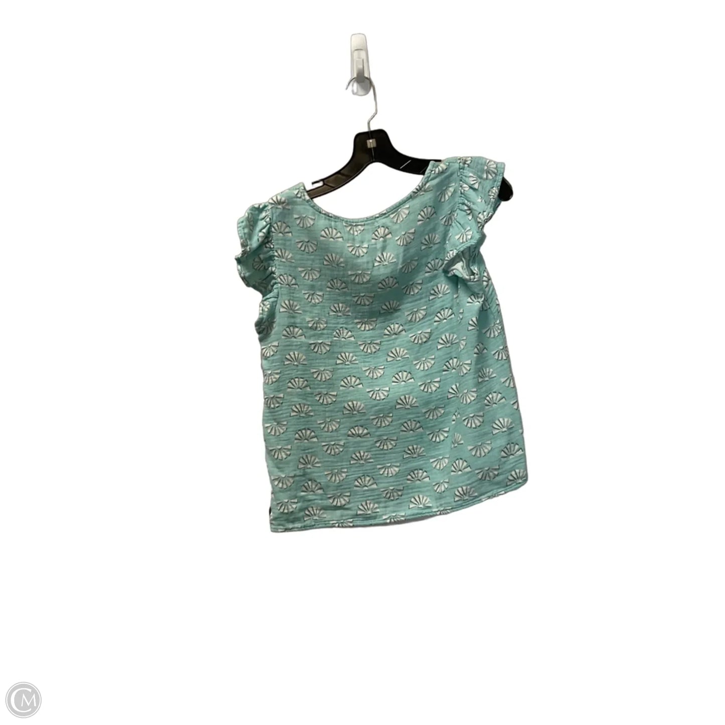 Top Sleeveless By Wonderly In Blue, Size: S