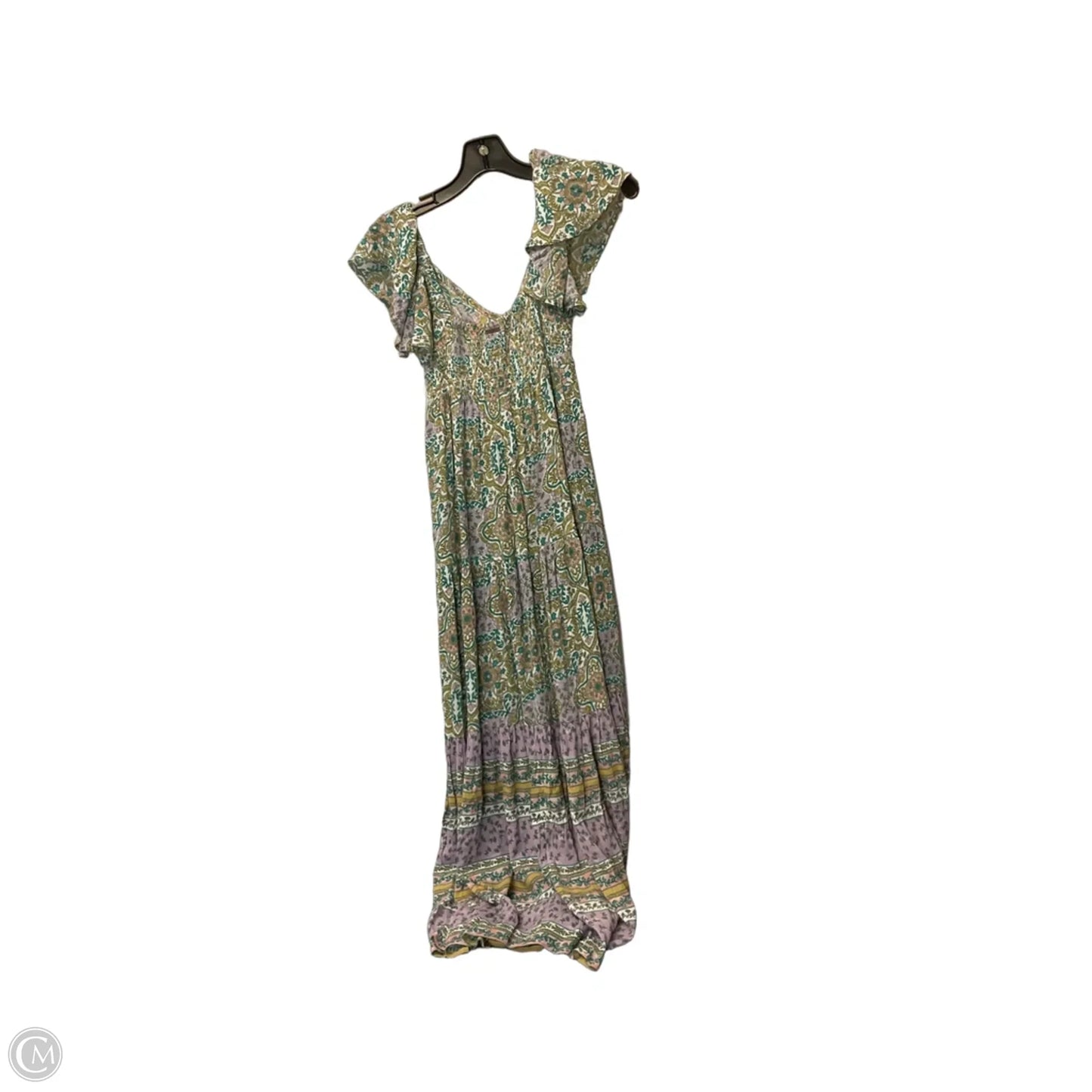 Dress Casual Maxi By Billabong In Floral Print, Size: S