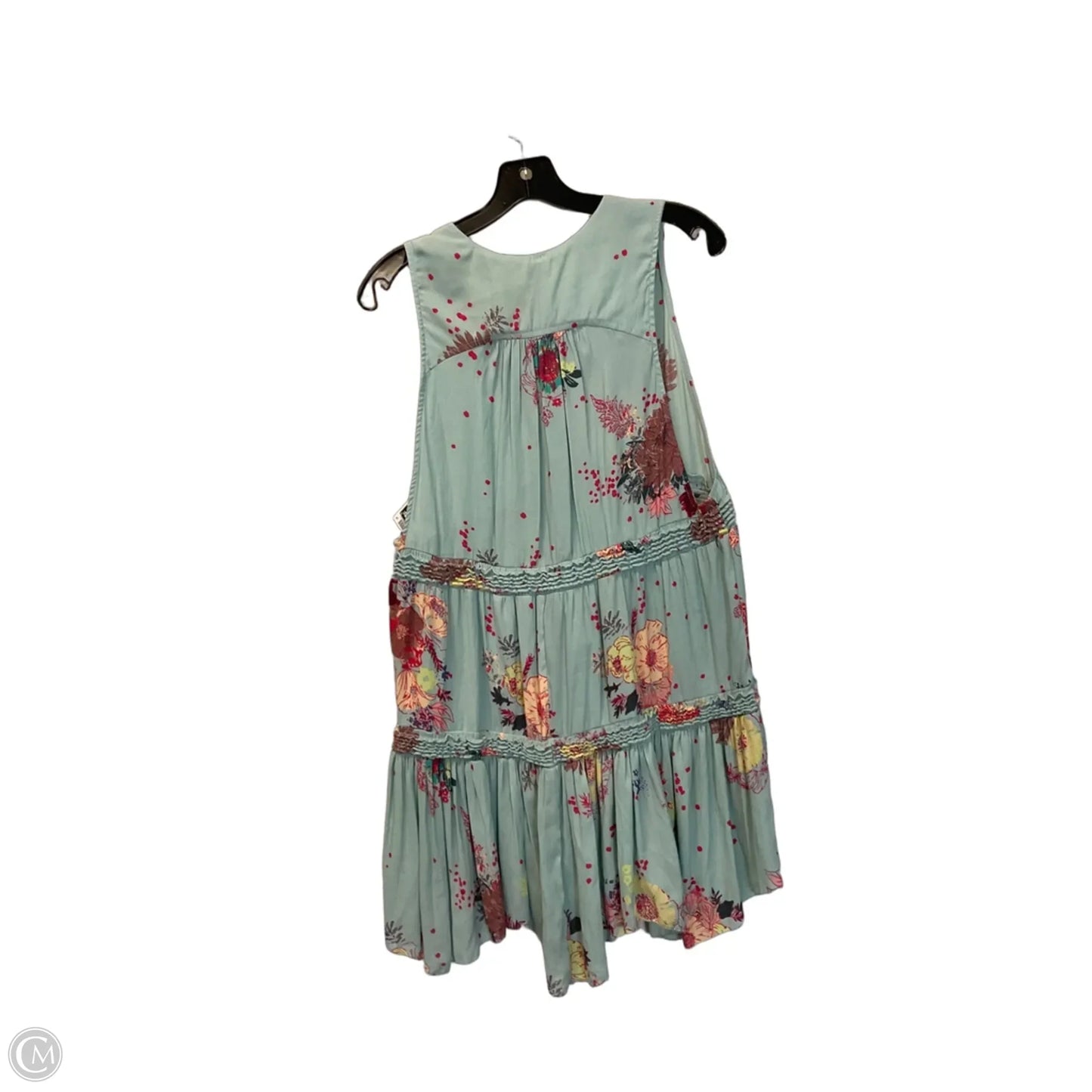 Top Sleeveless By Free People In Floral Print, Size: M