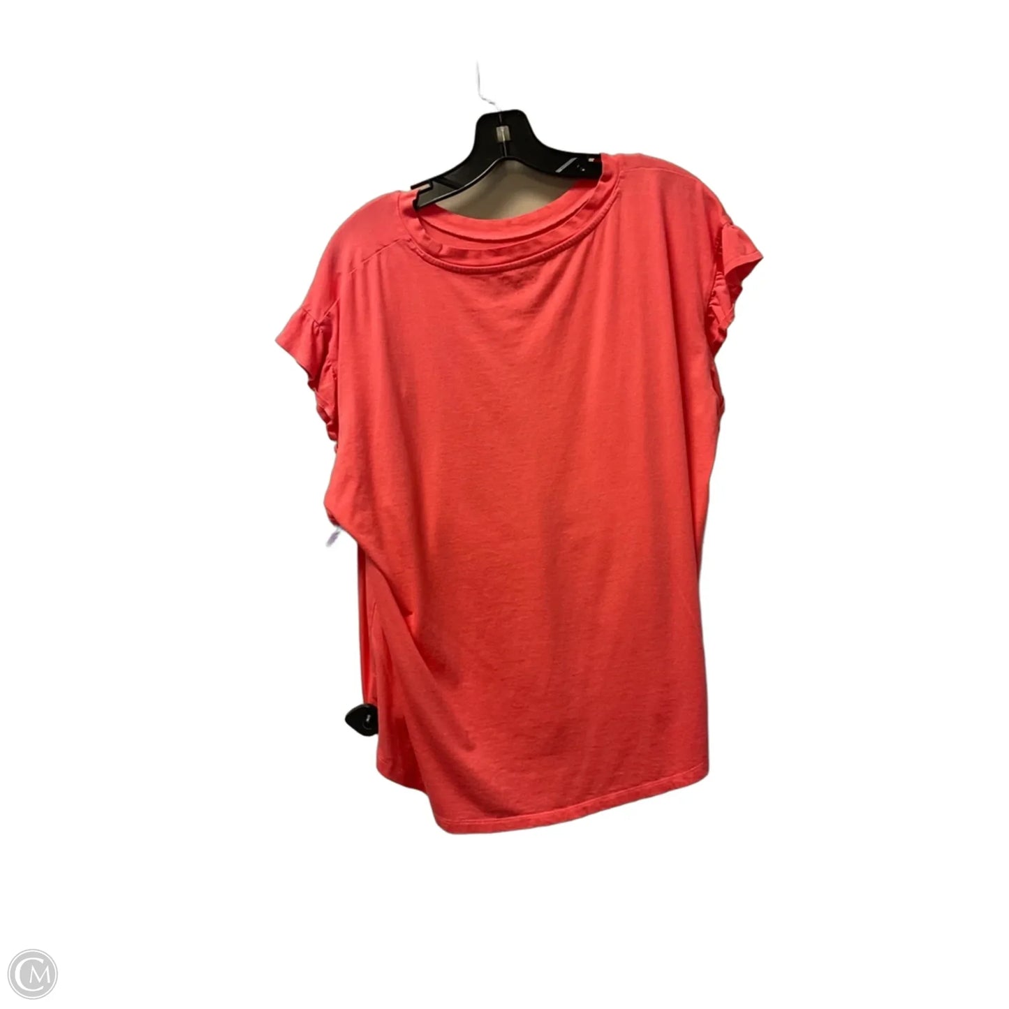 Top Short Sleeve Basic By Crown And Ivy In Pink, Size: 1x