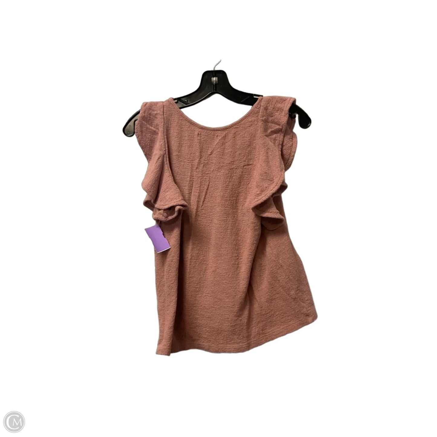 Top Sleeveless Basic By Madewell In Pink, Size: S