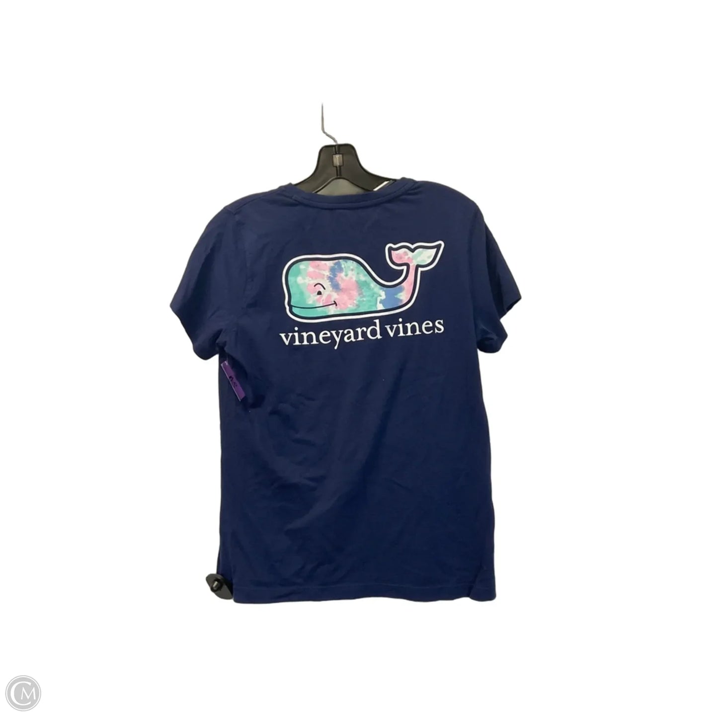 Top Short Sleeve By Vineyard Vines In Blue, Size: S