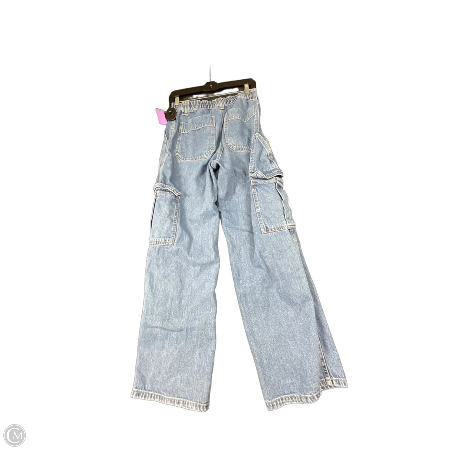 Jeans Straight By Wax Jean In Blue Denim, Size: S