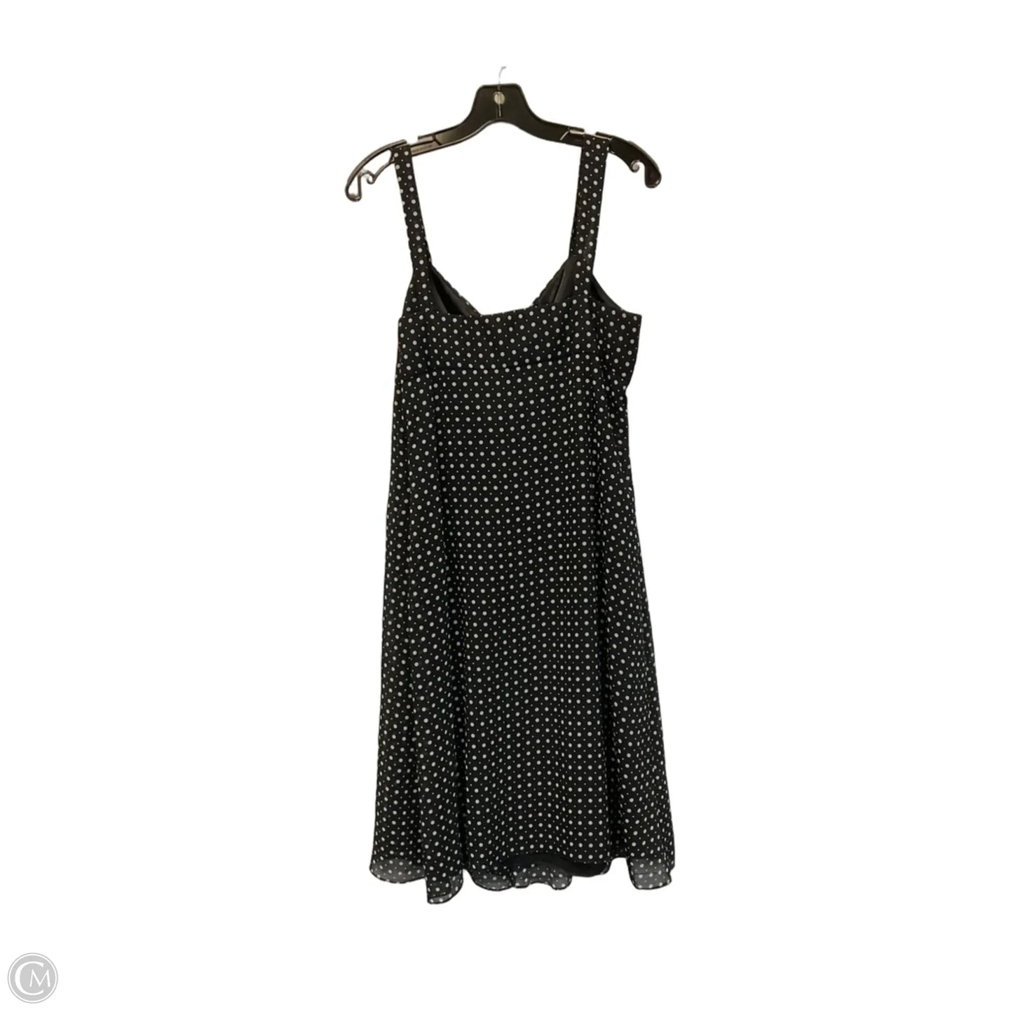 Dress Work By Tahari By Arthur Levine In Polkadot Pattern, Size: 10