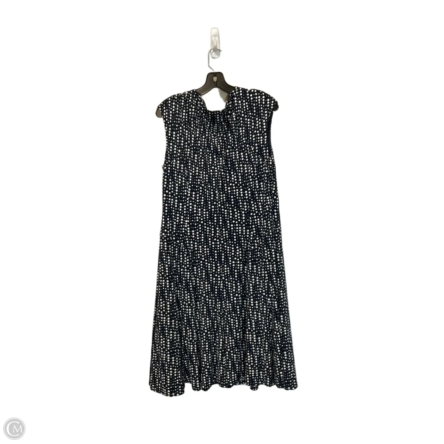 Dress Work By Anne Klein In Polkadot Pattern, Size: 14