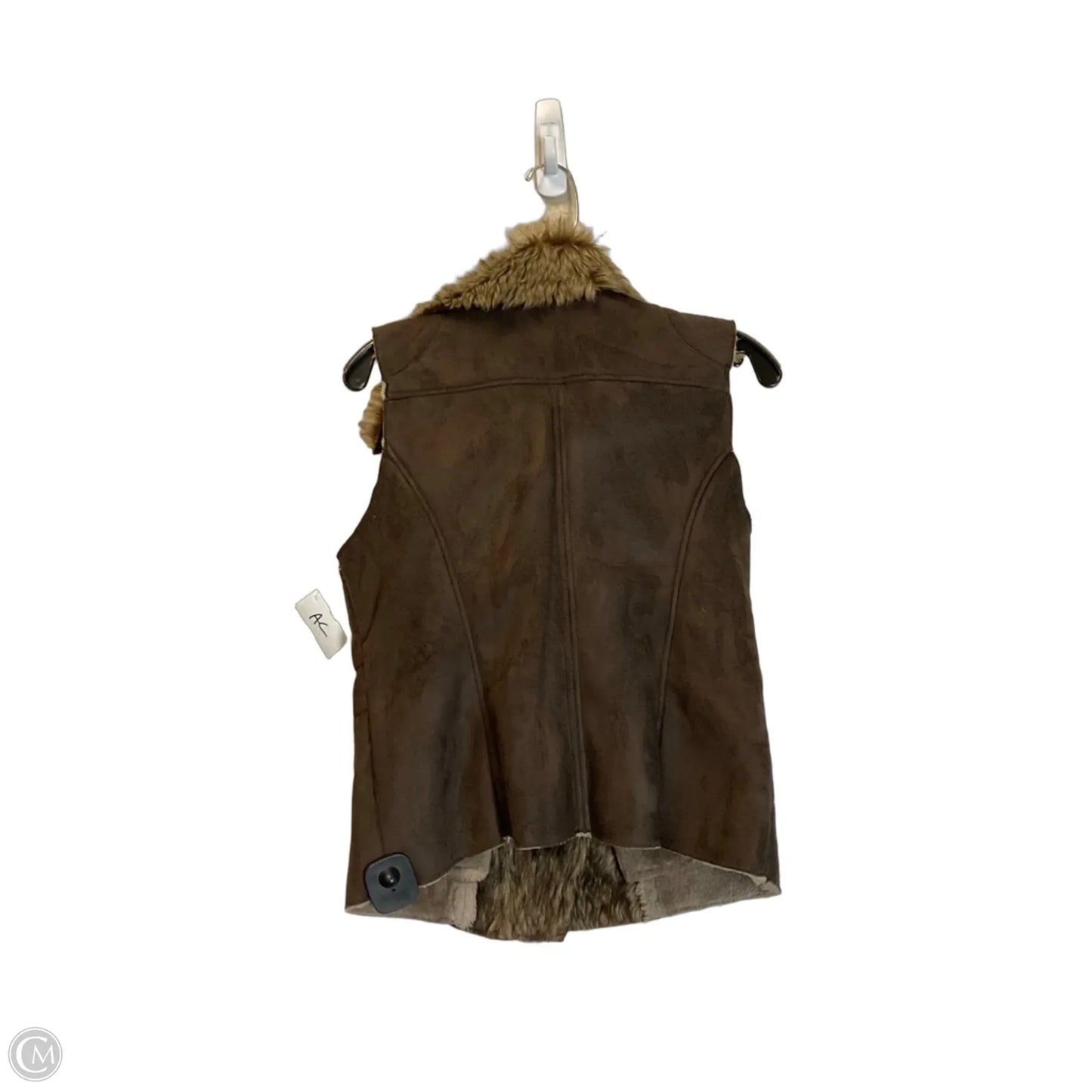 Vest Other By Clothes Mentor In Brown, Size: S
