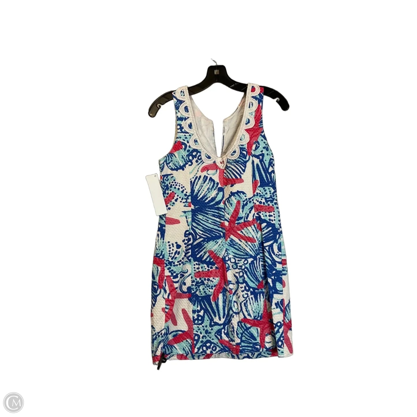 Dress Designer By Lilly Pulitzer In Blue & Pink, Size: 4