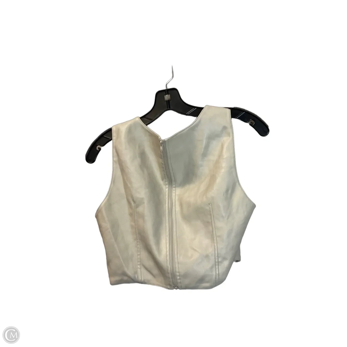 Top Sleeveless By 7 For All Mankind In Beige, Size: M
