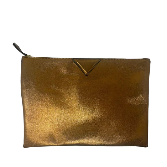 Oversized PU Leather Envelope Clutch Bag By Nigedu  Size: Large