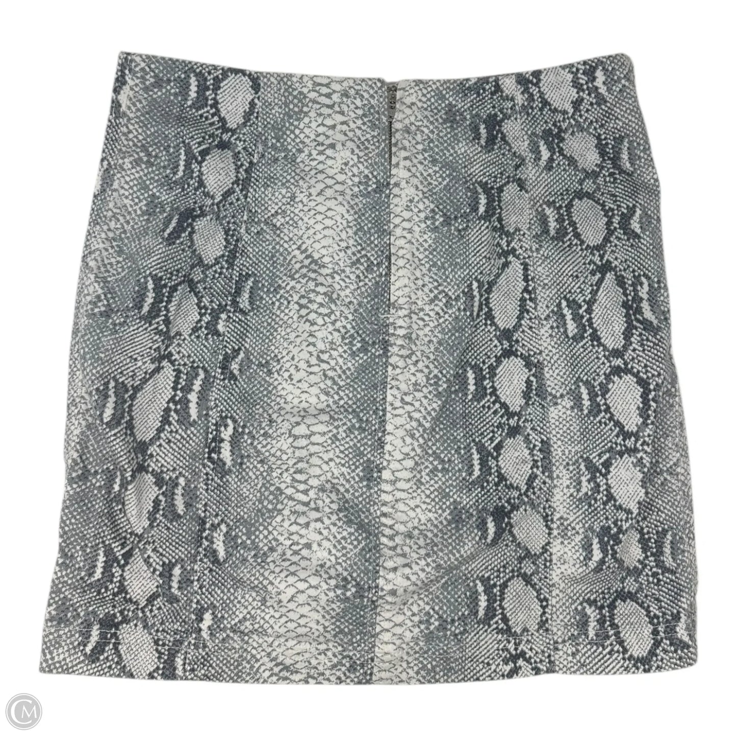 Modern Femme Mini Skirt By Free People In Snakeskin Print, Size: 8