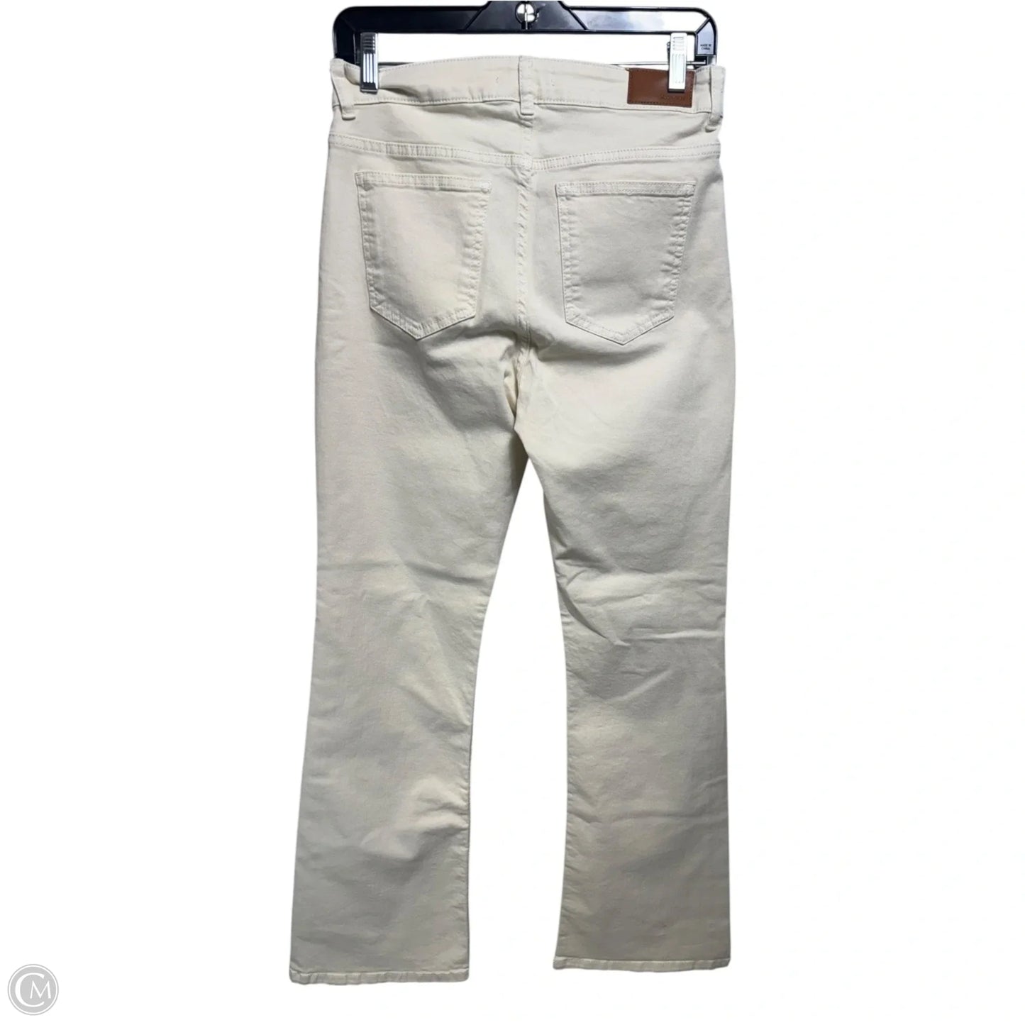 Jeans Flared By Sissy Boy In Cream, Size: 6