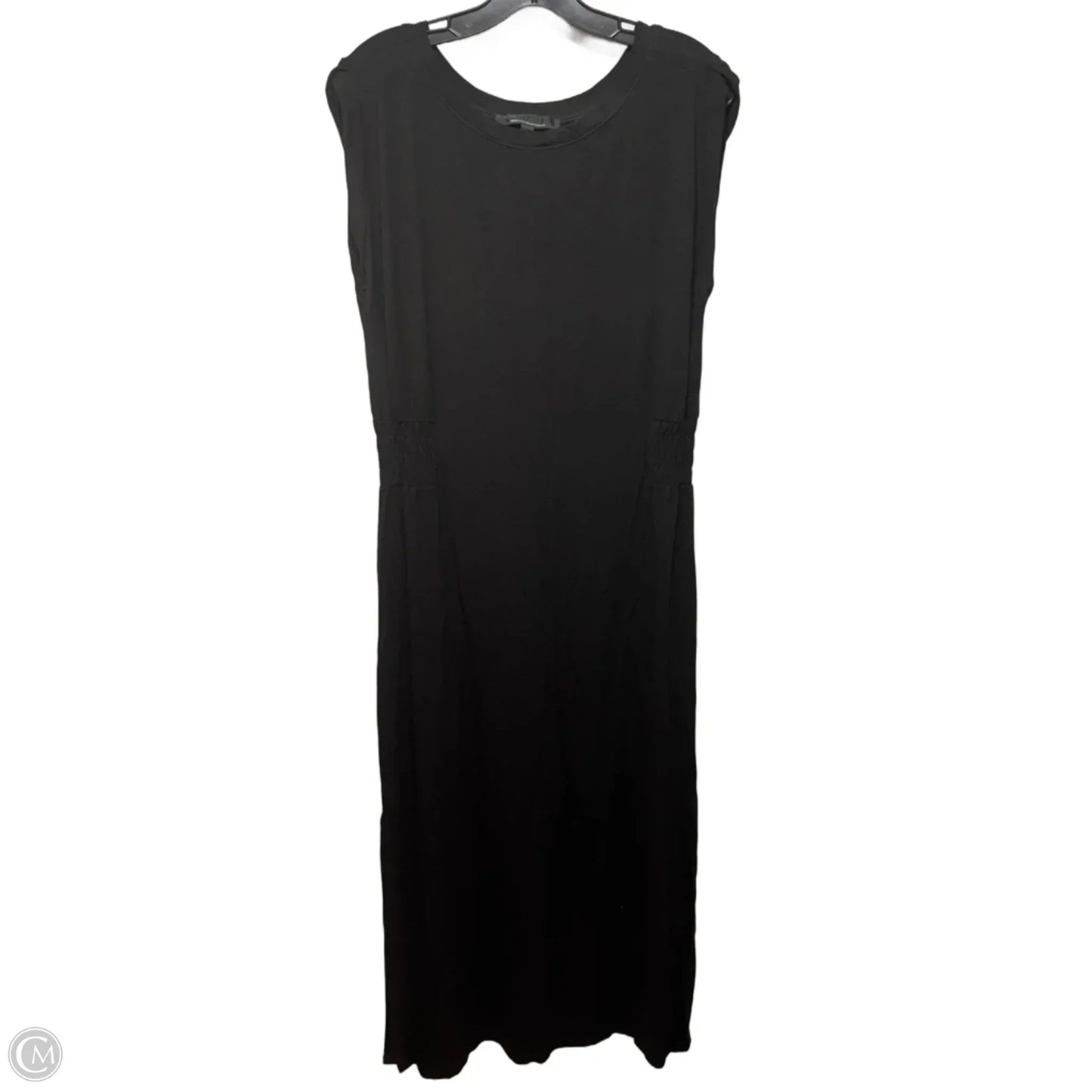 Dress Casual Maxi By White House Black Market In Black, Size: L