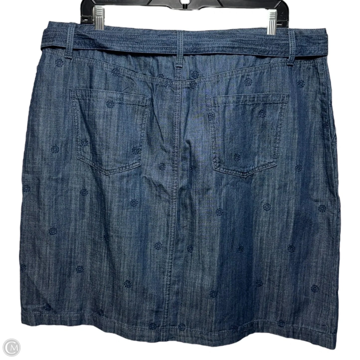 Skirt Mini & Short By Talbots In Blue, Size: 16