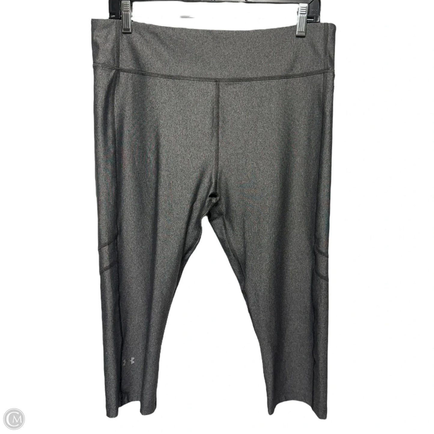 Athletic Capris By Under Armour In Grey, Size: Xl
