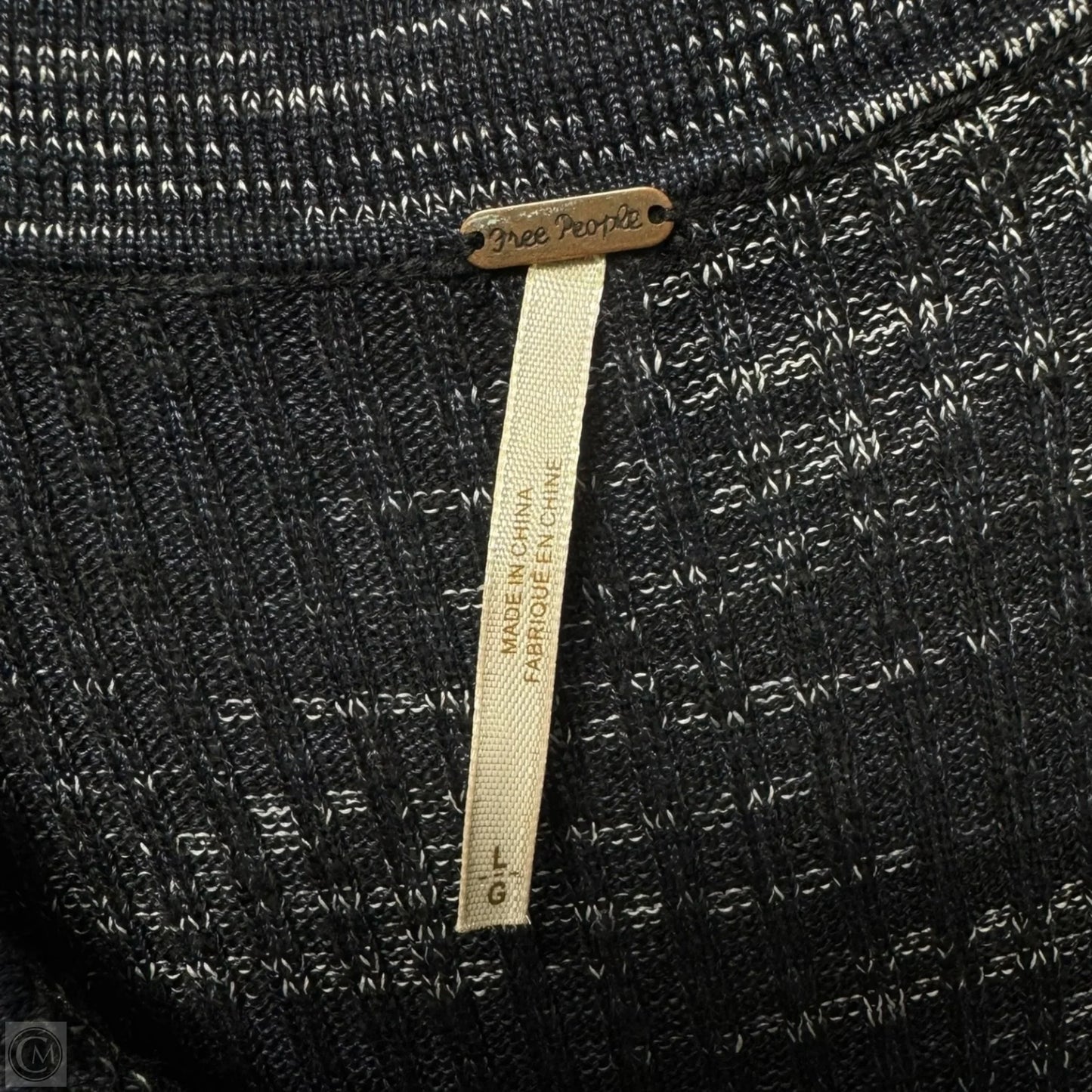 Rain Or Shine Sweater Dress By Free People In Blue, Size: L