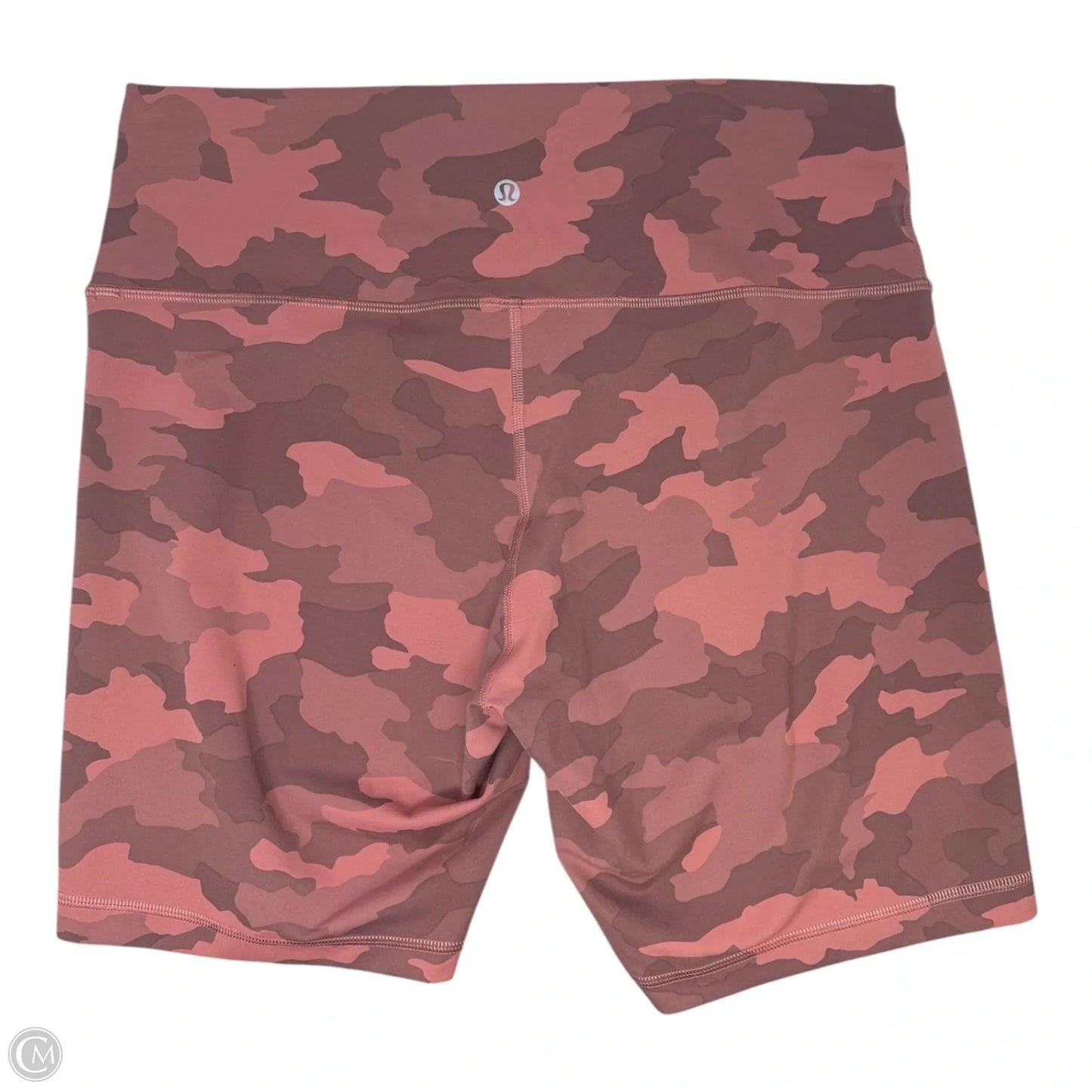 Athletic Shorts By Lululemon In Camouflage Print, Size: 14