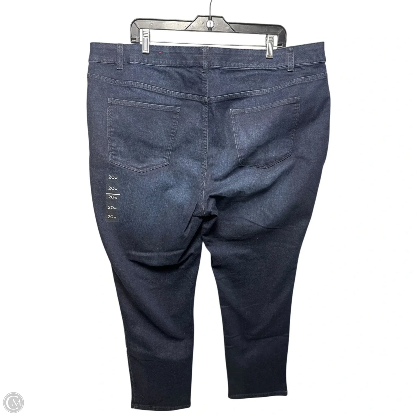 Jeans Straight By Talbots In Blue Denim, Size: 20