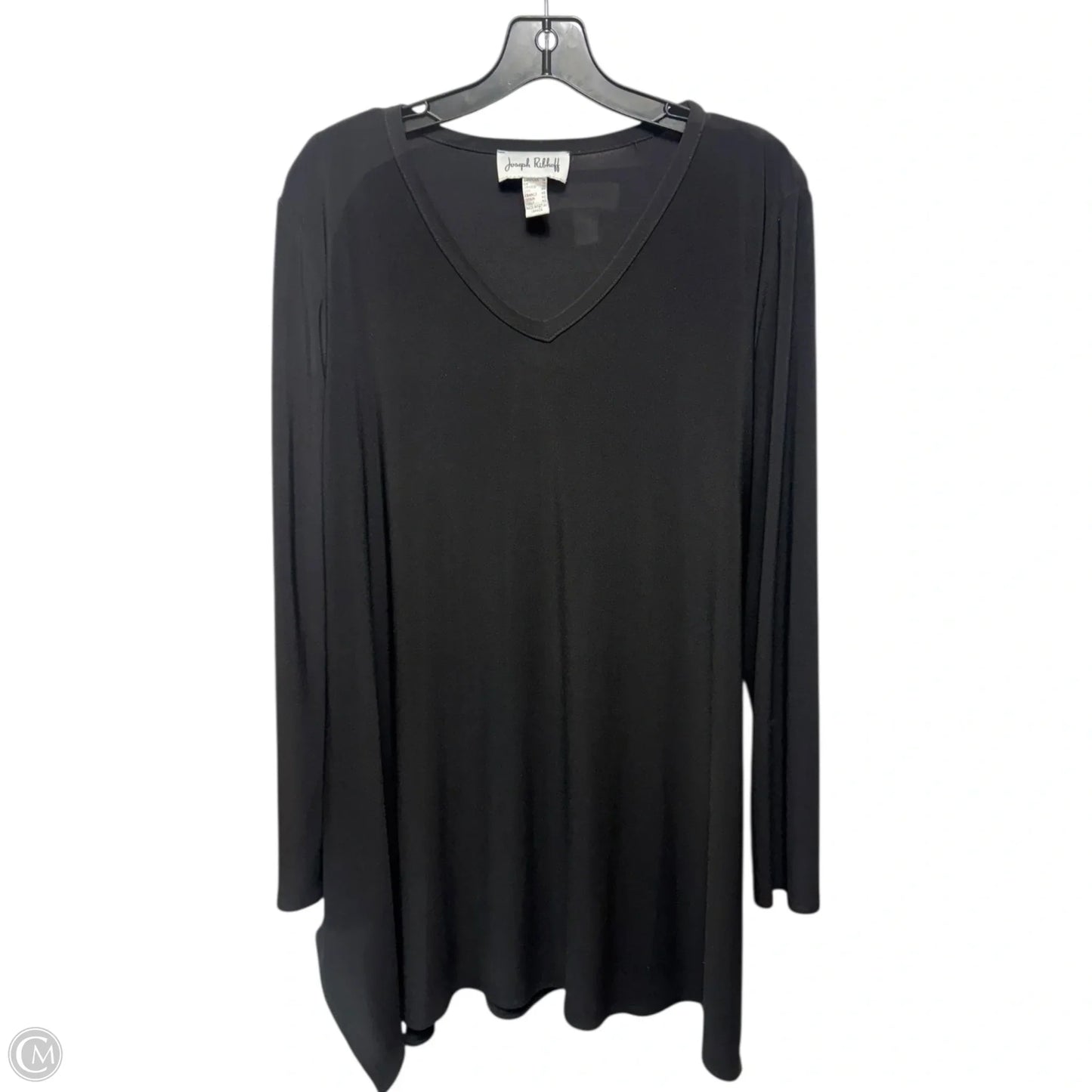 Top Long Sleeve By Joseph Ribkoff In Black, Size: 16