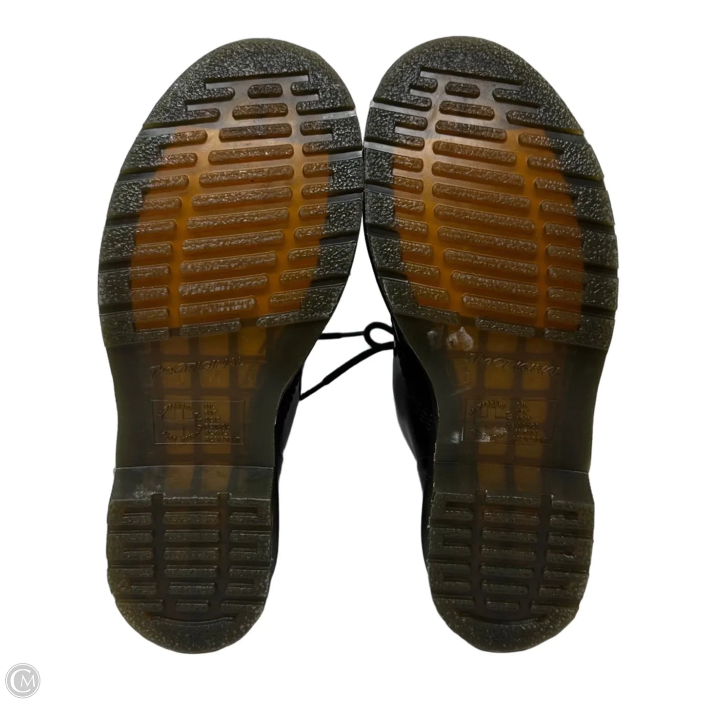 Patent 1460 Boots Combat By Dr Martens In Black, Size: 8