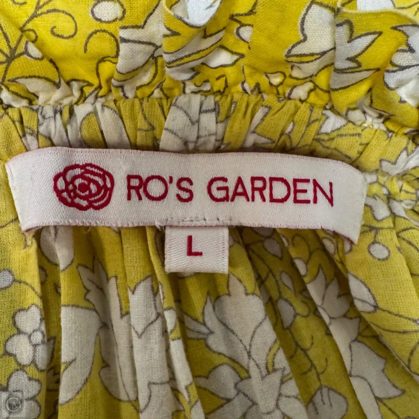 Sofia Sleeveless Tiered Mini Dress By Ros Garden In Yellow, Size: L