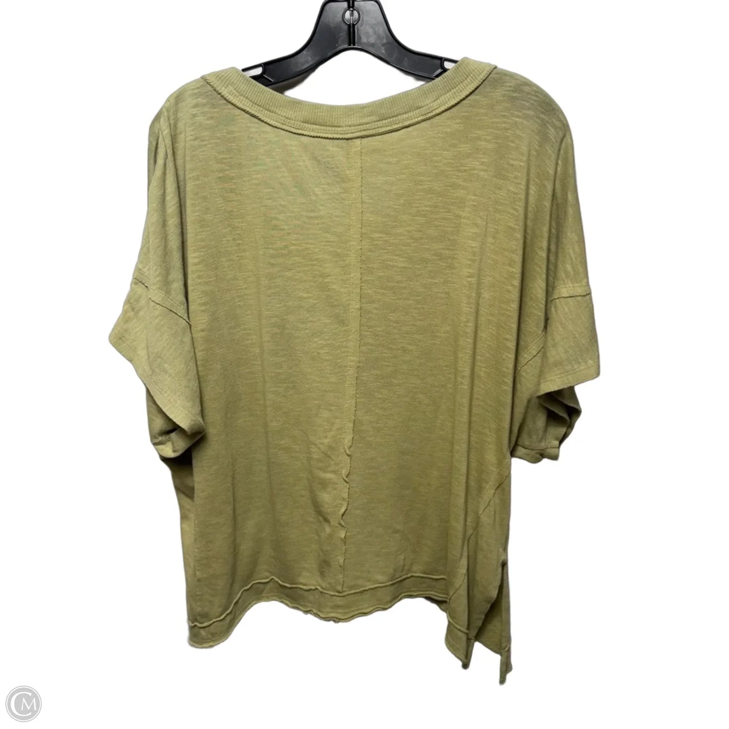Top Short Sleeve By Pilcro In Green, Size: M