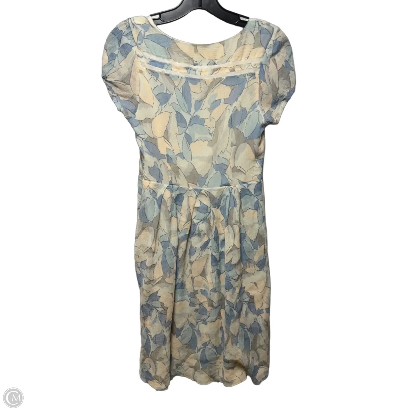 Silk Blend Dress Casual Short By Moulinette Soeurs X Anthropologie In Floral Print, Size: 6