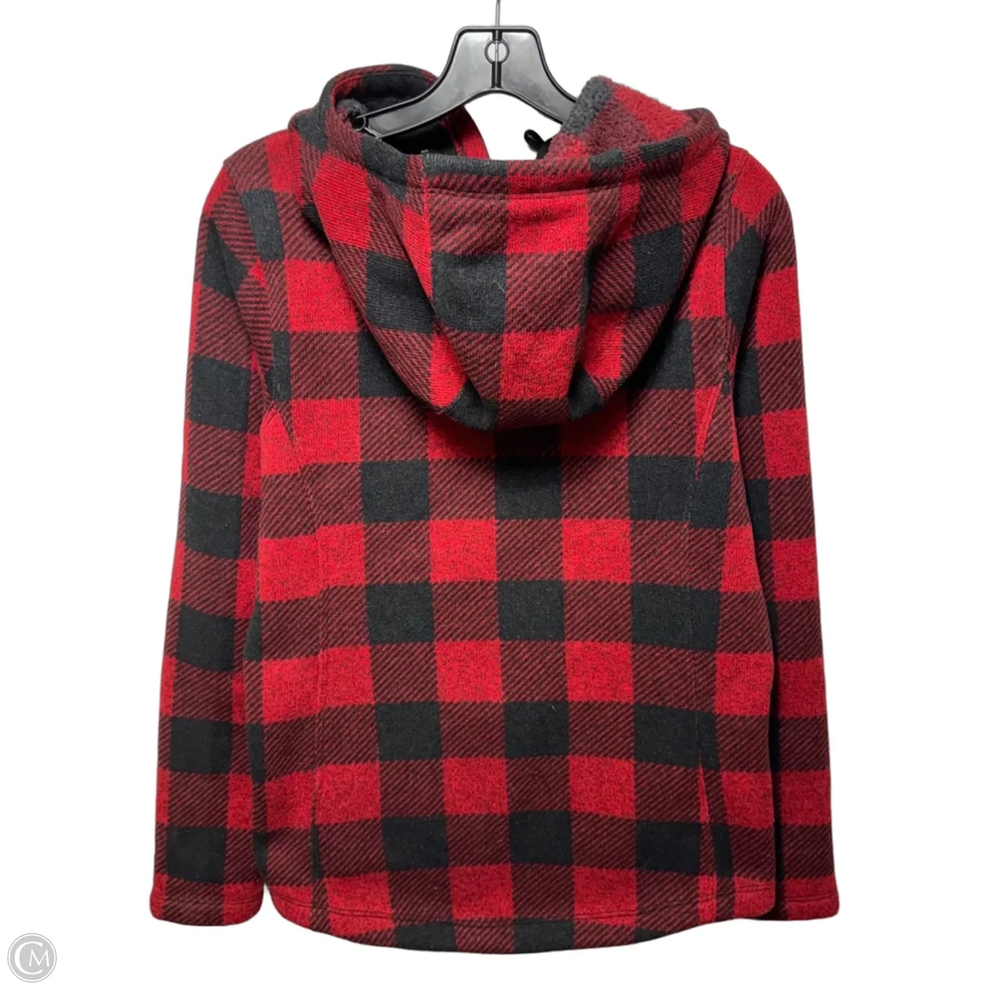Jacket Fleece By The North Face In Checkered Pattern, Size: S