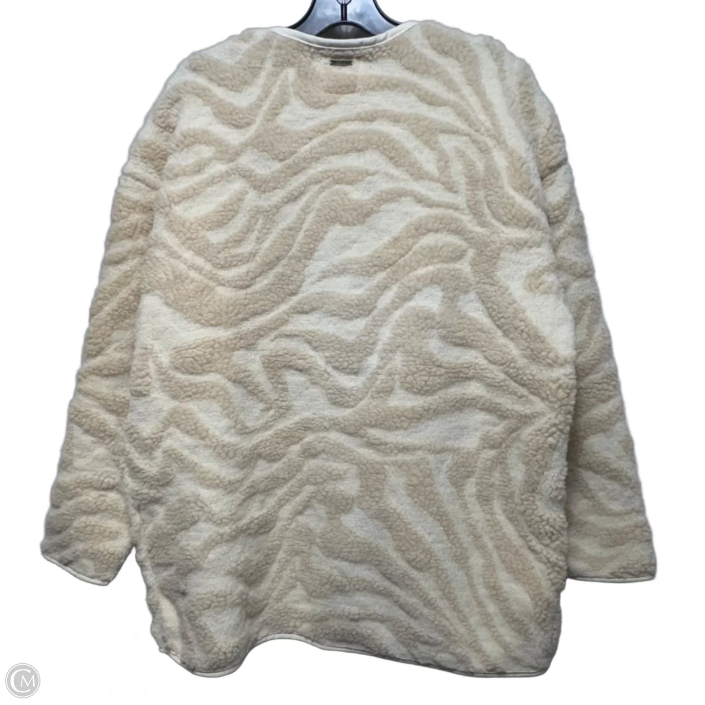 Jacket Fleece By Billabong In Cream, Size: S