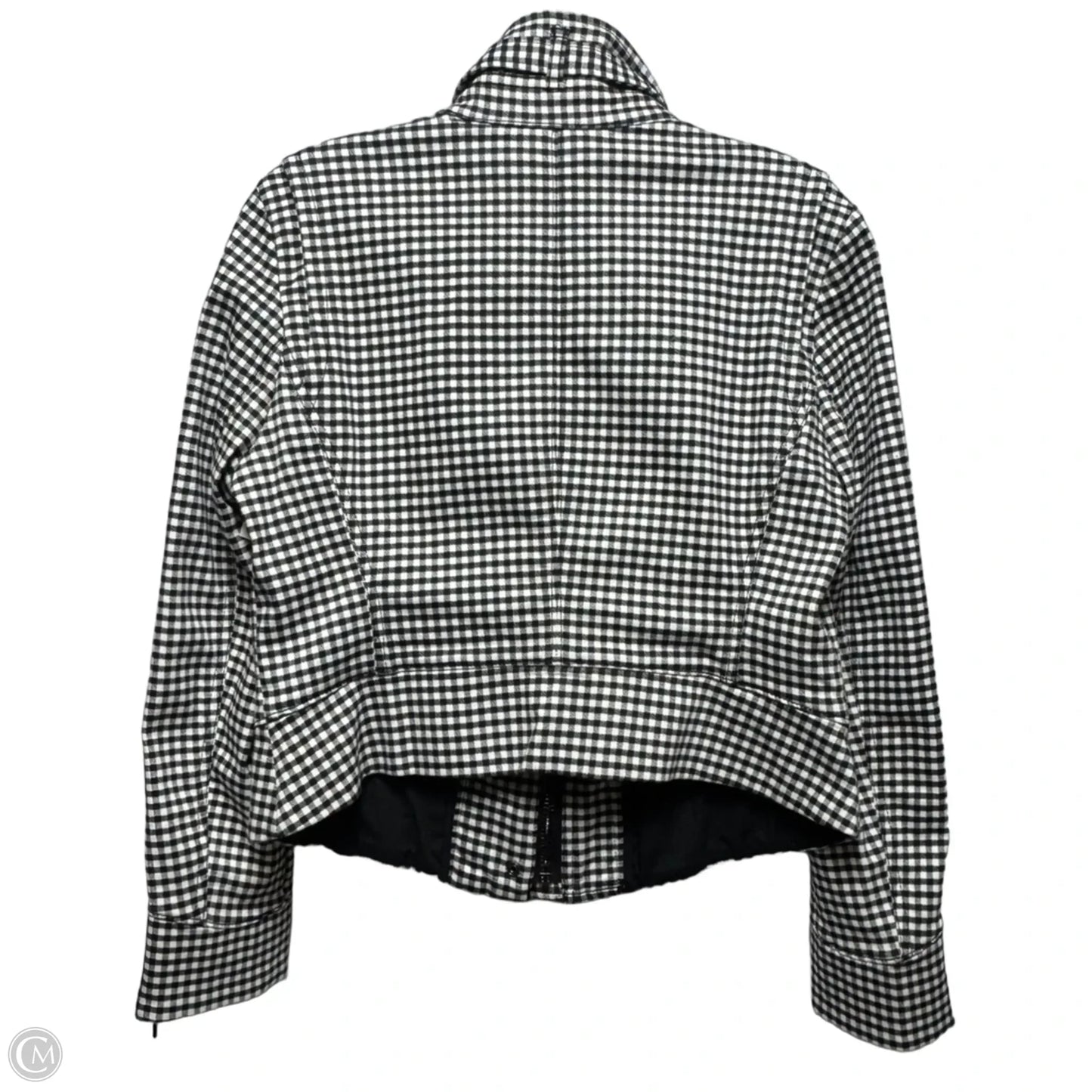 Jacket Other By White House Black Market In Checkered Pattern, Size: 10p
