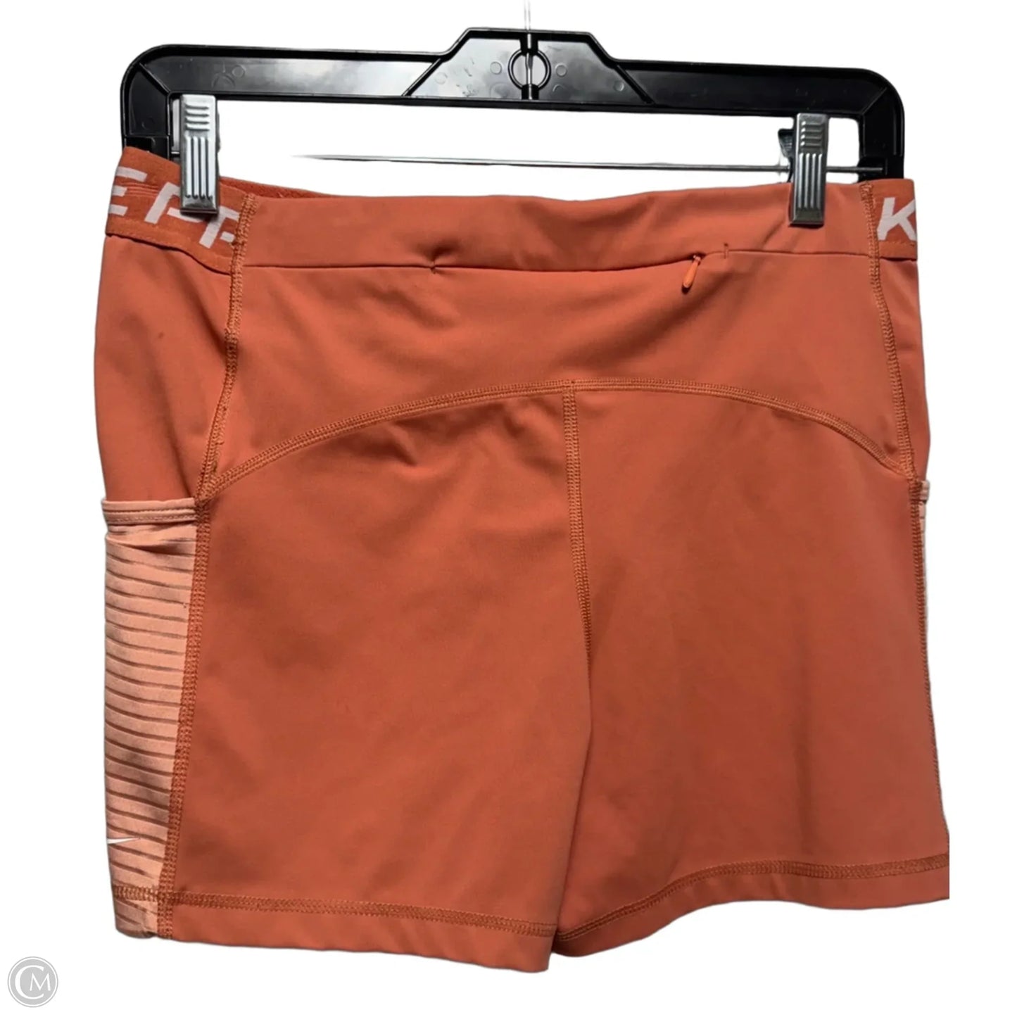 Athletic Shorts By Nike In Orange, Size: L