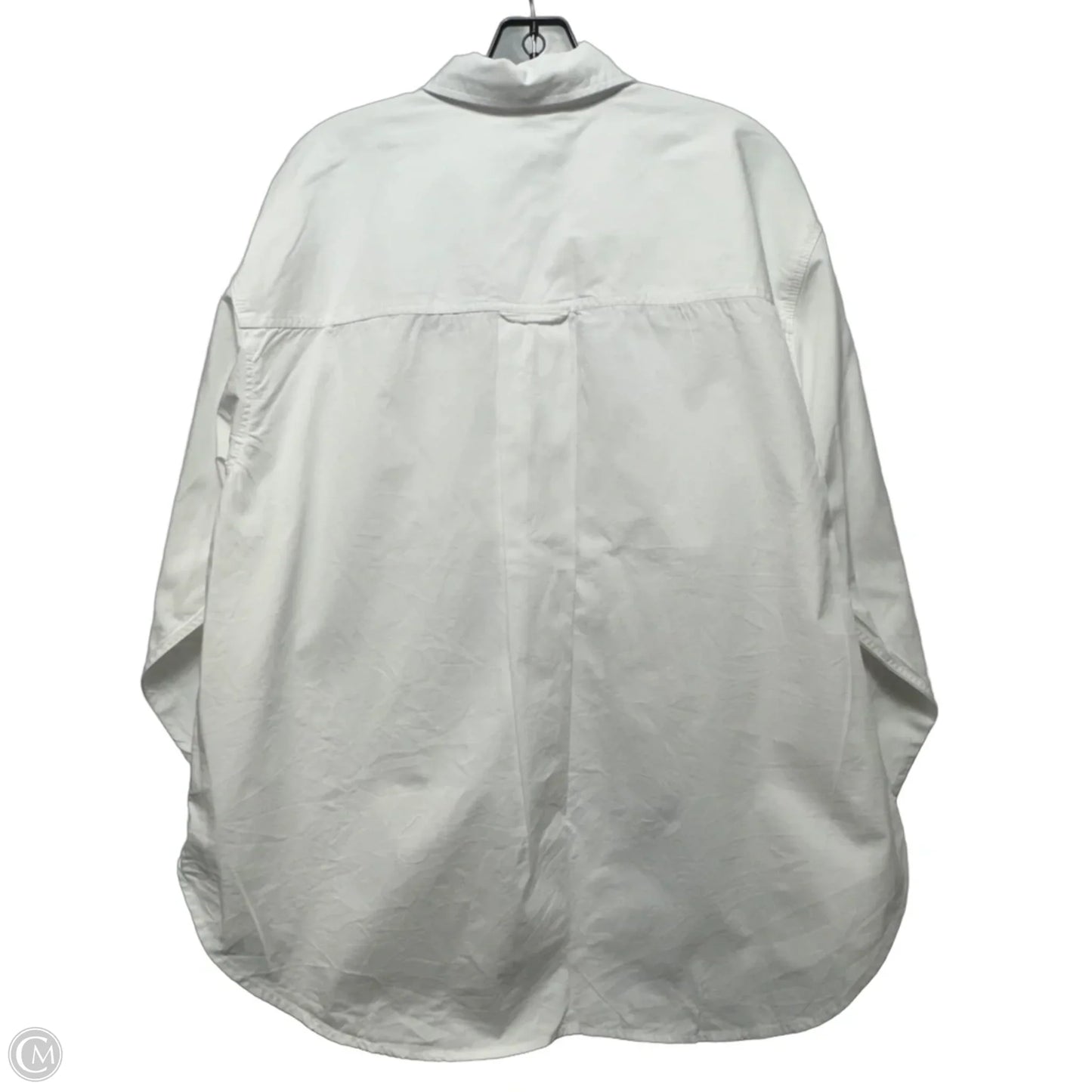 Top Long Sleeve By J. Crew In White, Size: M