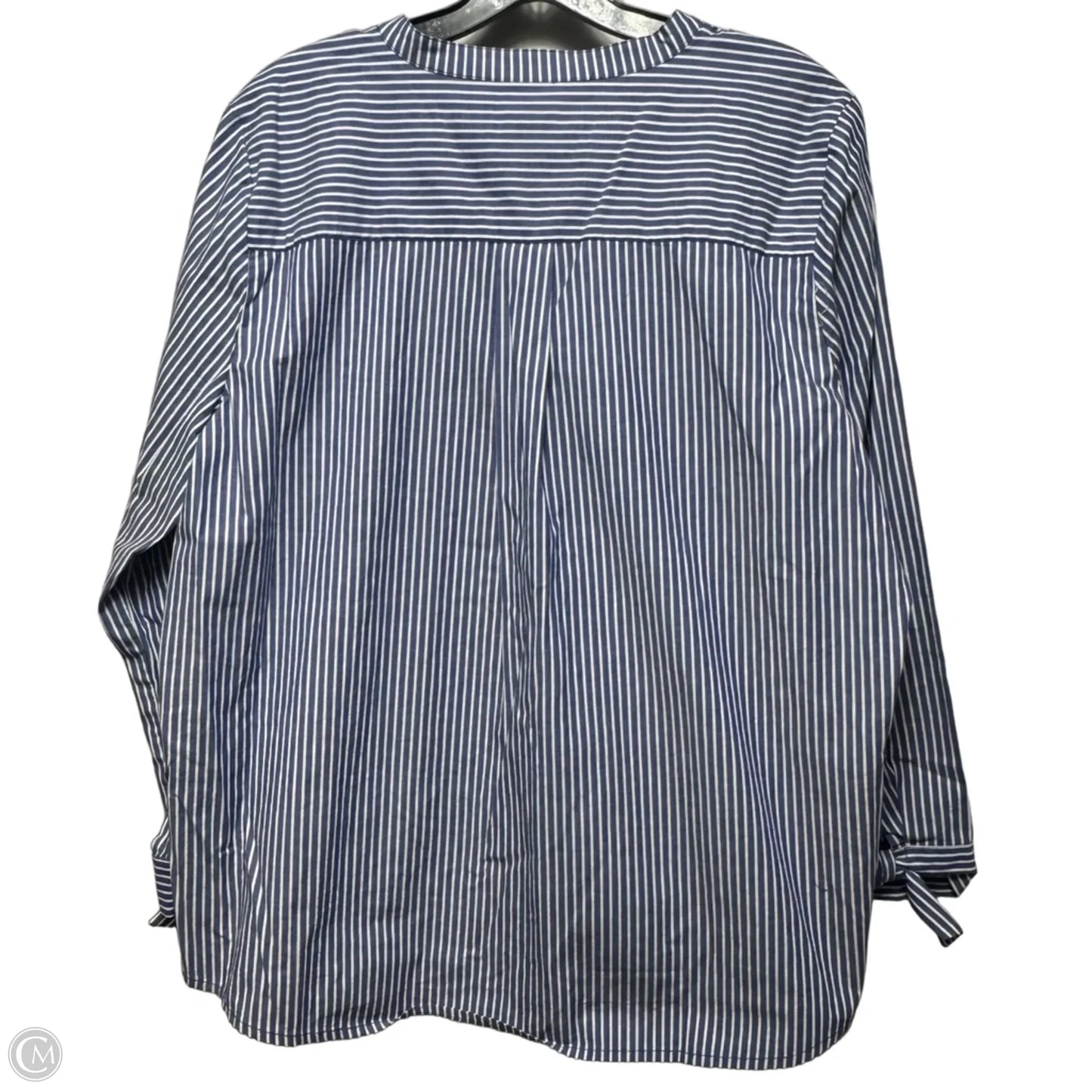 Top Long Sleeve By J. Crew In Striped Pattern, Size: Xl