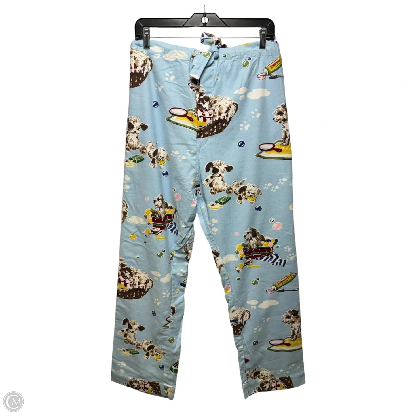 Cotton Puppy Pajamas 2pc By Nick & Nora In Animal Print, Size: M
