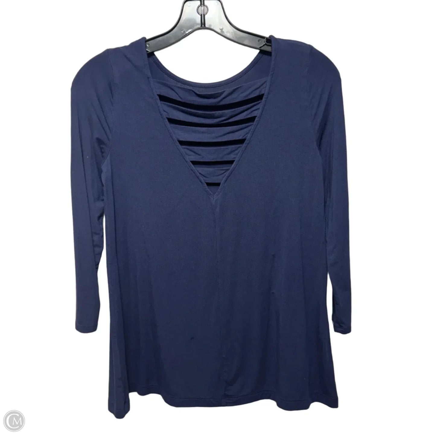 Top Long Sleeve Designer By Lilly Pulitzer In Navy, Size: Xs