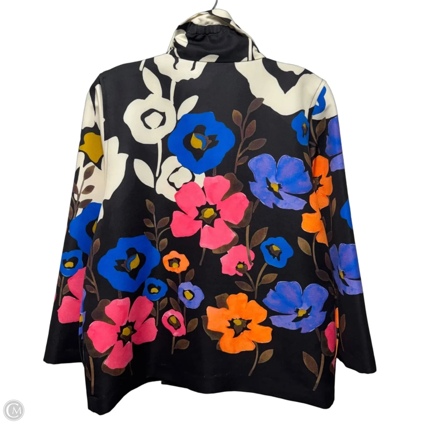 Jacket Other By Caroline Rose In Floral Print, Size: Xs