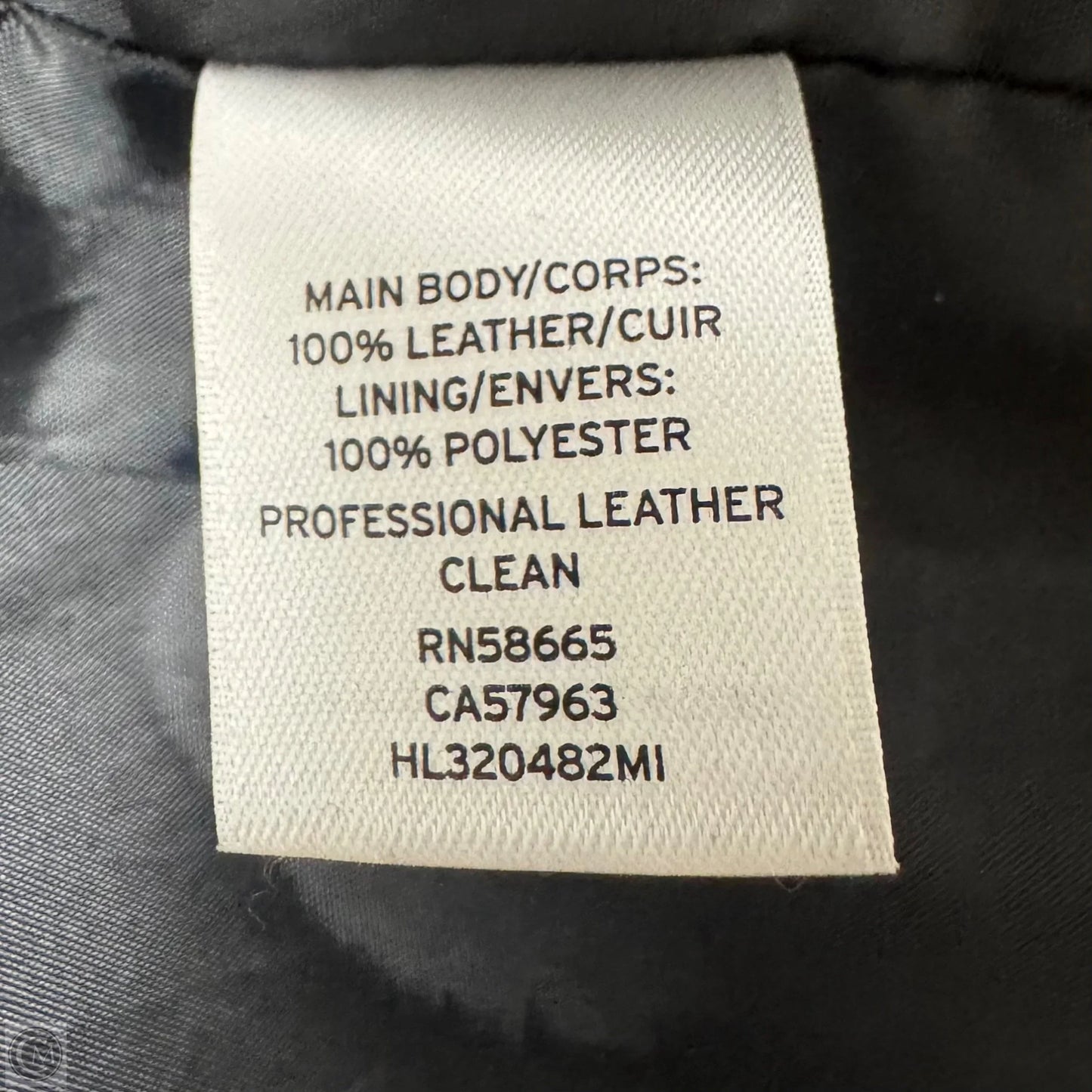 Jacket Leather By Treasure And Bond In Black, Size: M