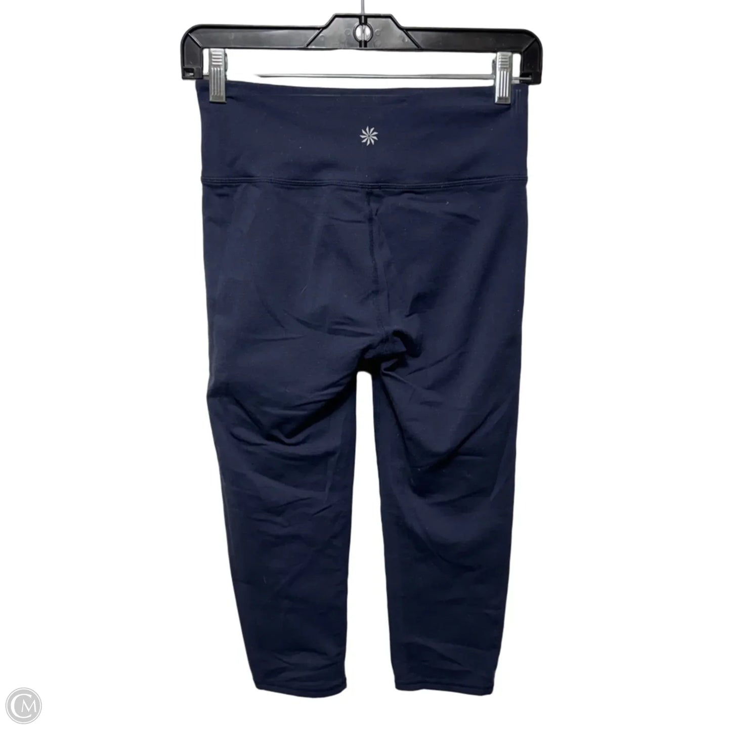 Athletic Leggings Capris By Athleta In Navy, Size: S