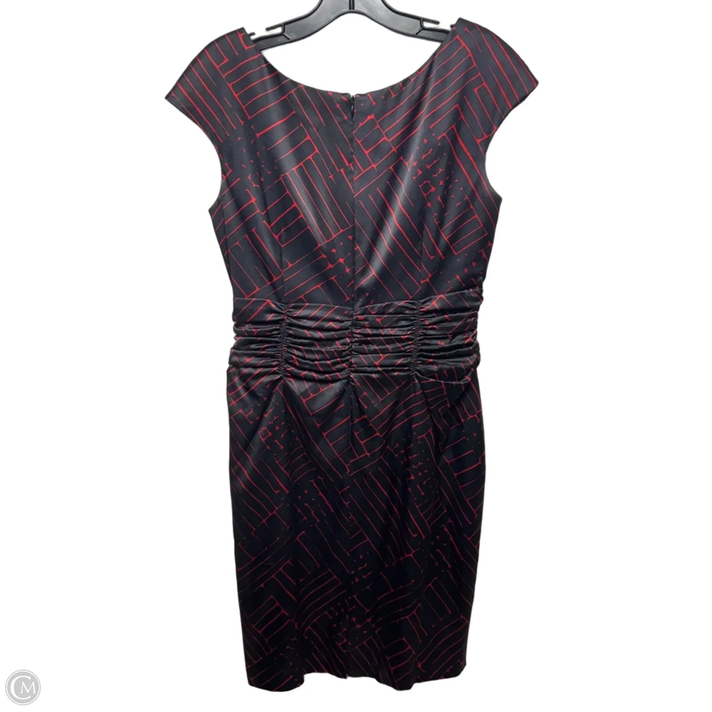 Dress Party Midi By Kay Unger In Striped Pattern, Size: 10