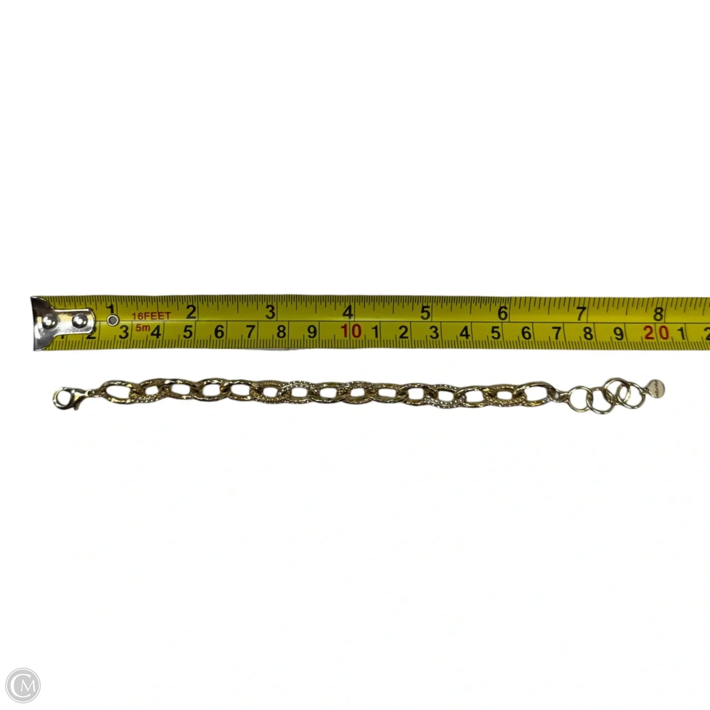 Embellished Gold Tone Chain Bracelet By Stella & Dot