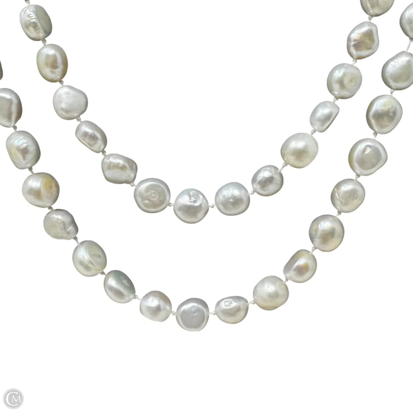 Genuine Pearl Long Necklace