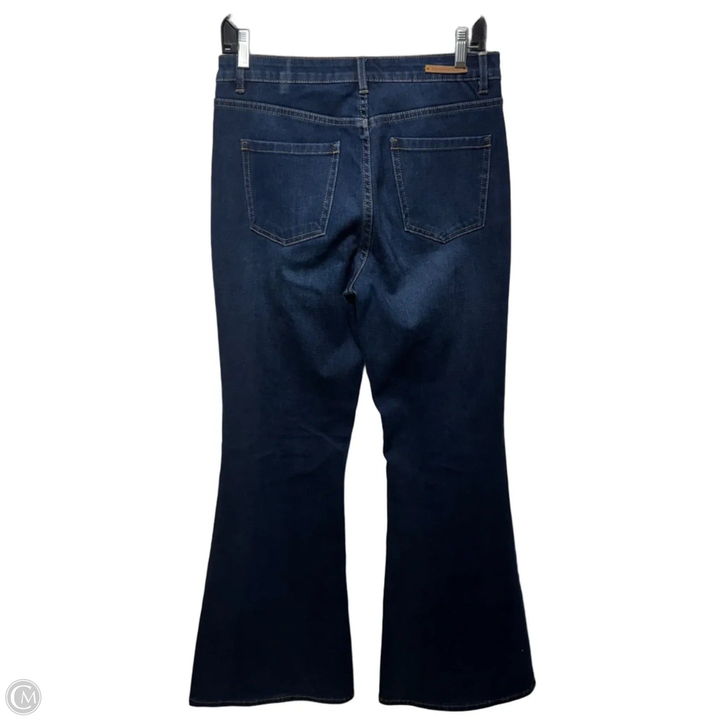 Jeans Flared By Soft Surroundings In Blue Denim, Size: 10