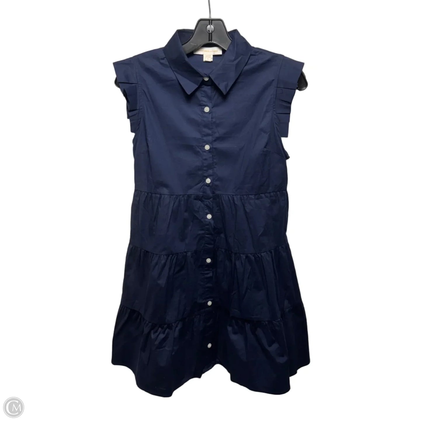 Dress Casual Short and Mini By Monteau In Navy, Size: S