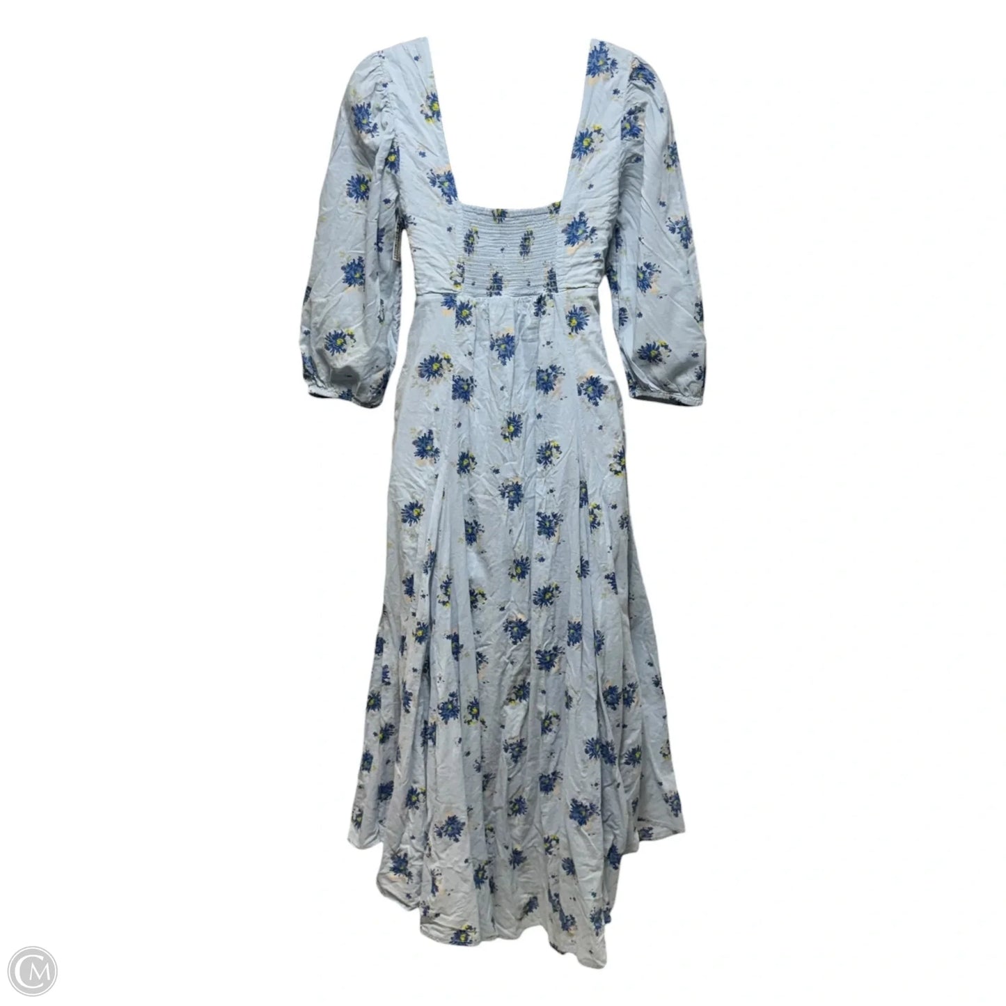 Sea Glass Midi Dress By Free People In Blue, Size: 0