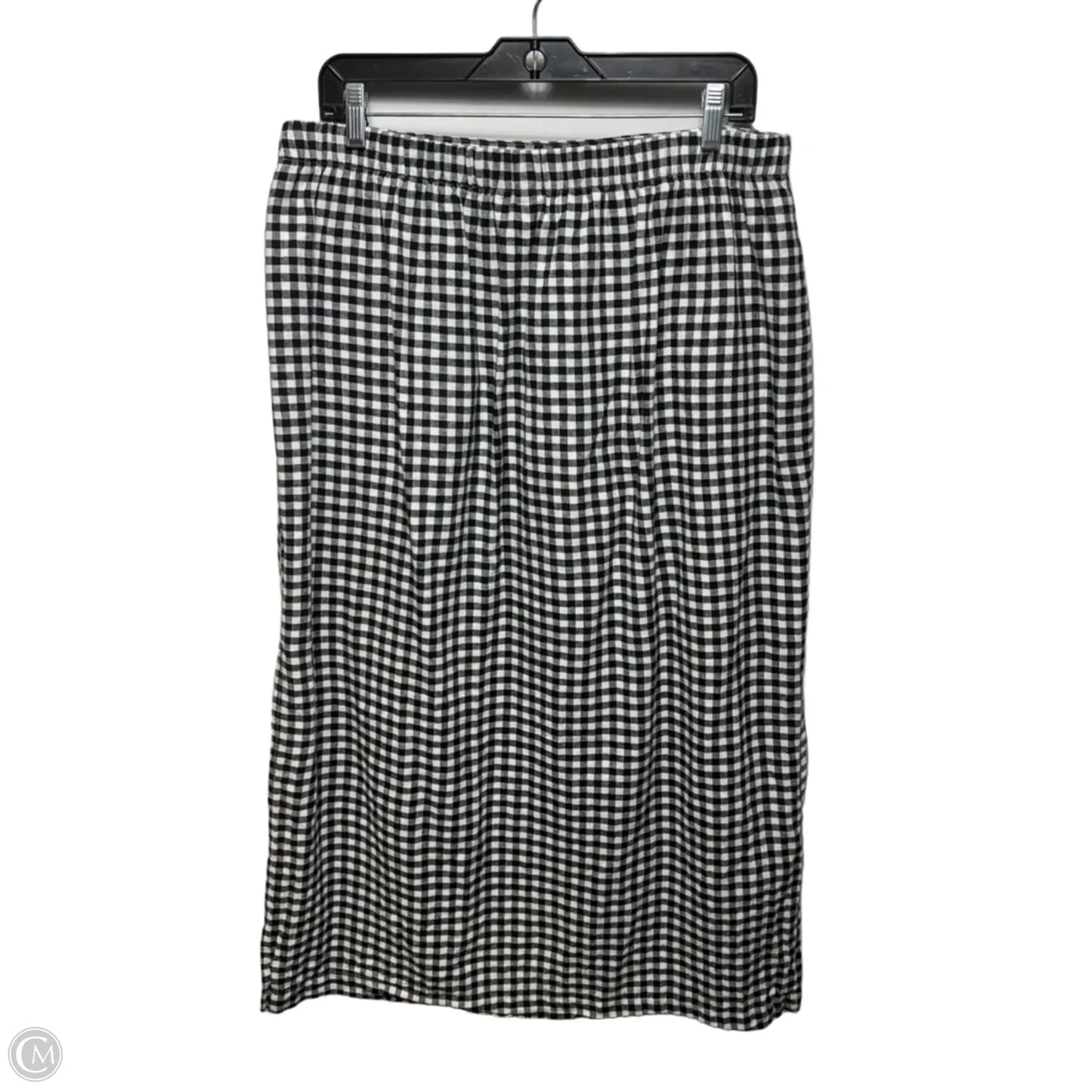 Skirt Maxi By Gap In Checkered Pattern, Size: L