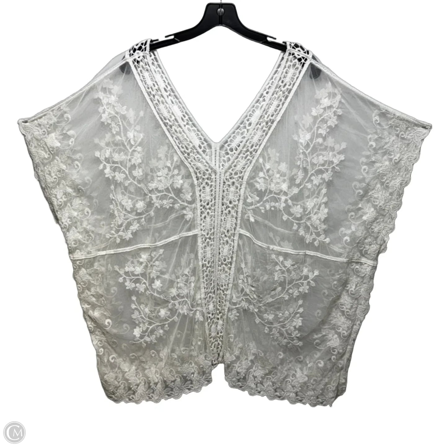 Swimwear Cover-up By Cupshee In White, Size: Osfm