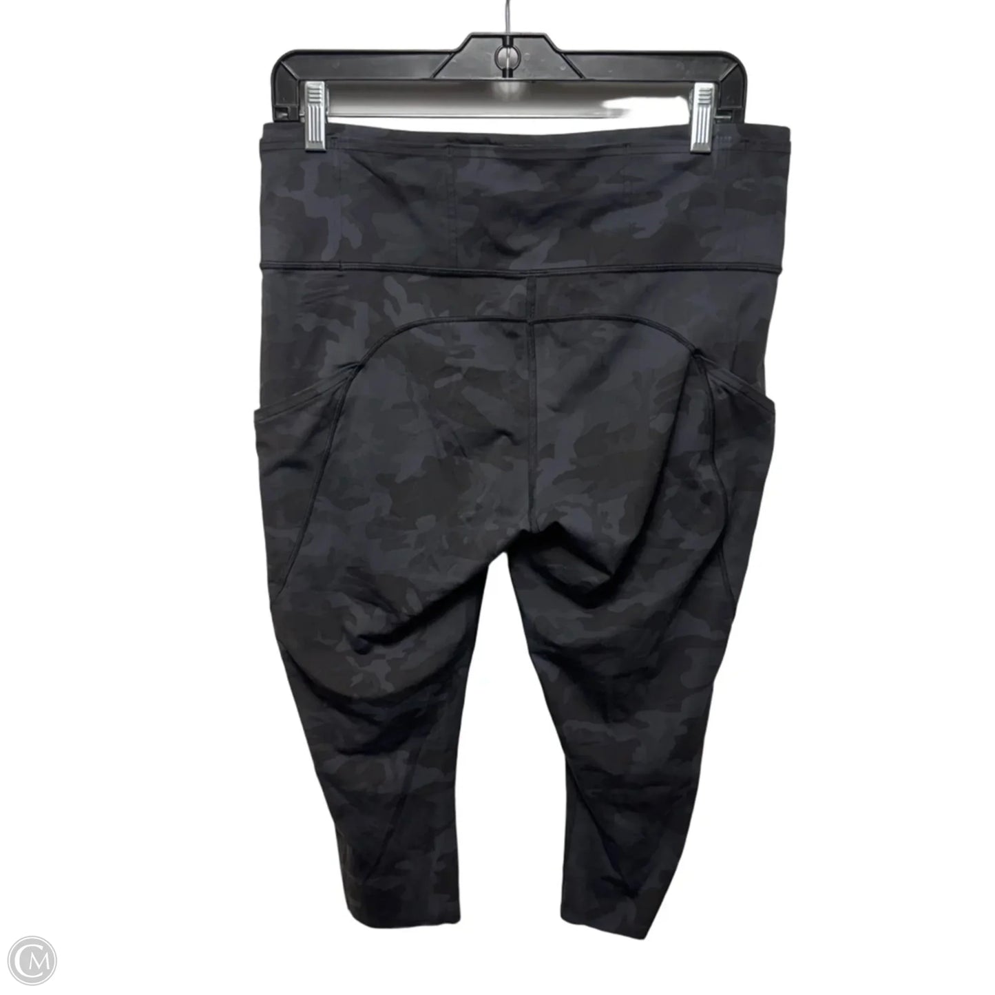 Athletic Leggings By Lululemon In Camouflage Print, Size: 12