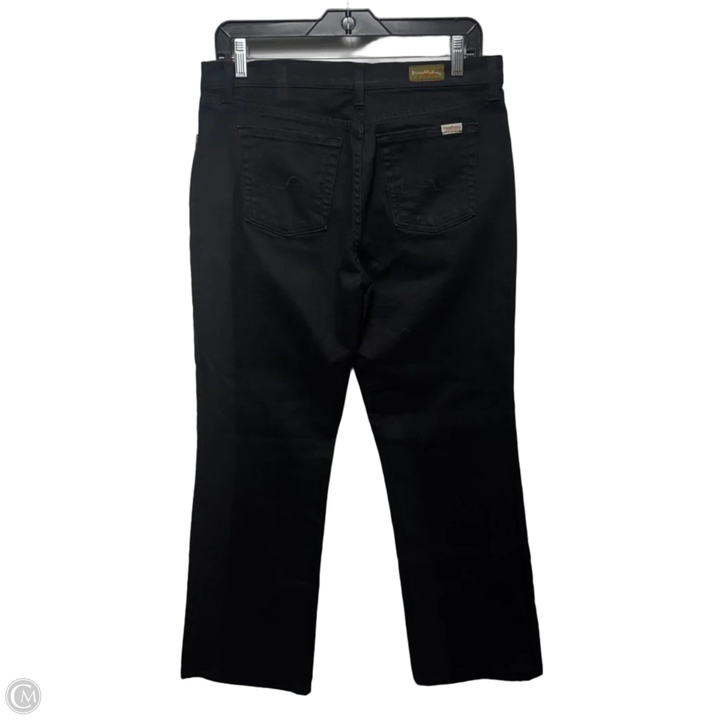 Lauren Jeans Straight By David Kahn In Black, Size: 10
