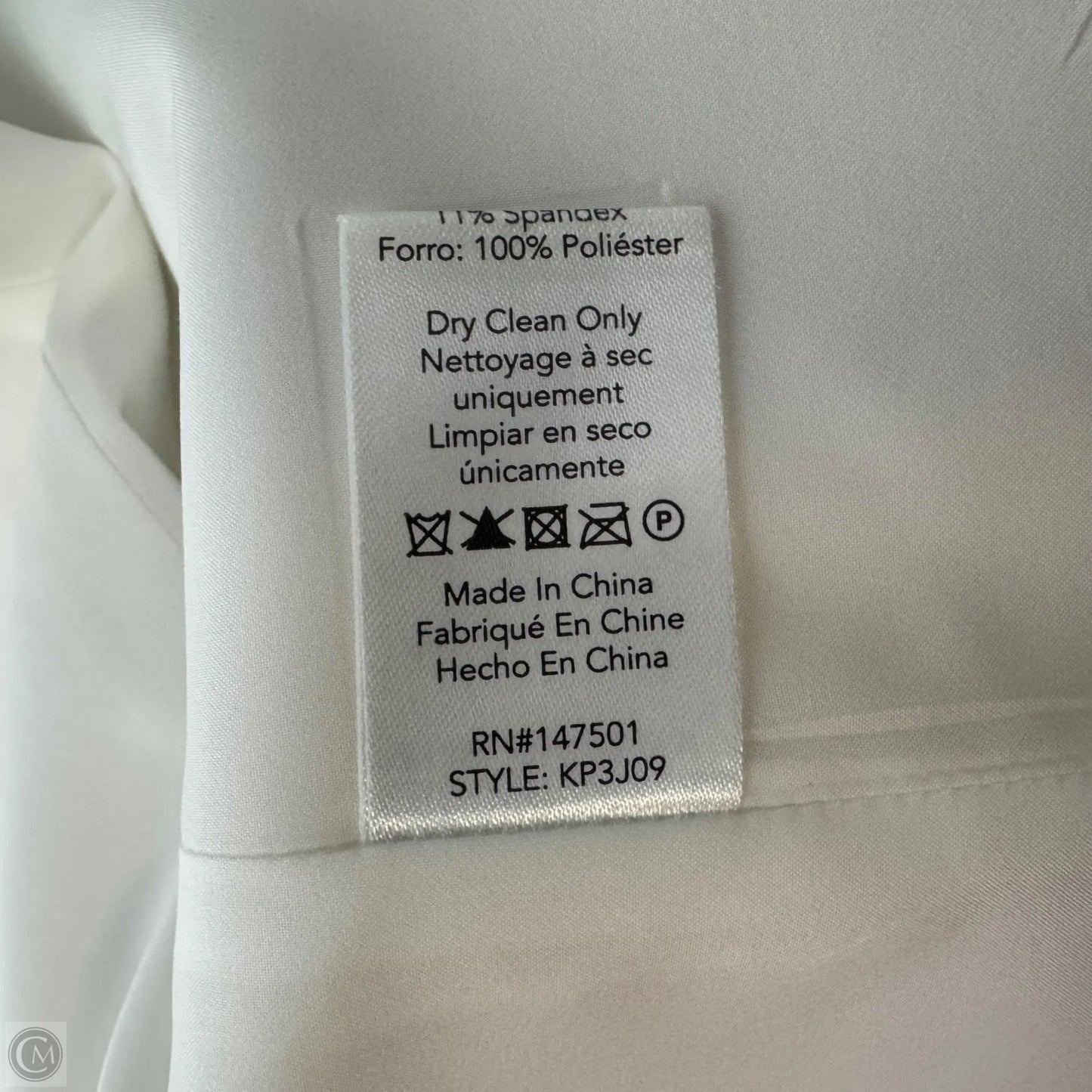 Blazer By Kobi Halperin In White, Size: Xl